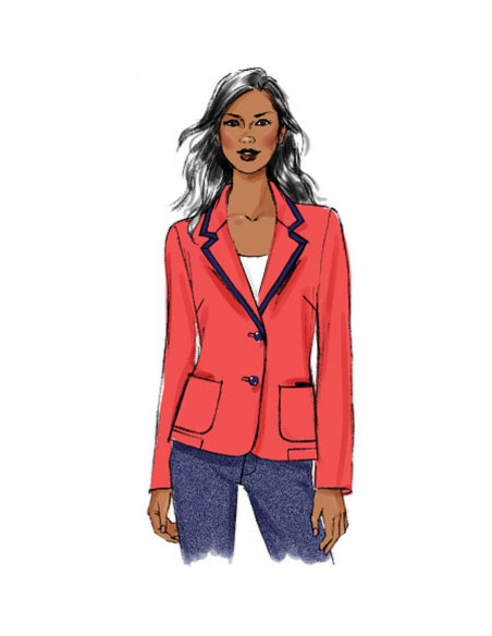 Patrón de chaqueta - Butterick 5926