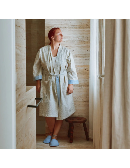 Patrón de kimono y conjunto de baño Alexandrie - Ikatee