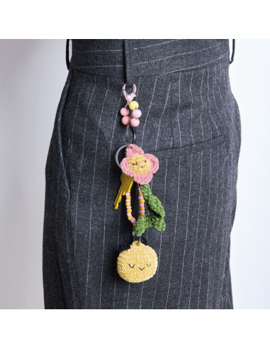 Kit crochet Ricorumi - Porte-clés Chingu earth