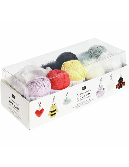 Kit crochet Ricorumi - Porte-clés Chingu sky