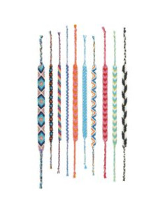 Kit de pulseras brasileñas - Colores clásicos 2