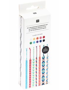 Kit de pulseras brasileñas - Colores clásicos