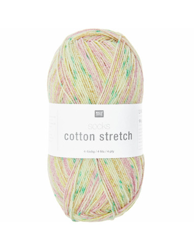 Calcetines de lana algodón Stretch 4 hilos Rico Design