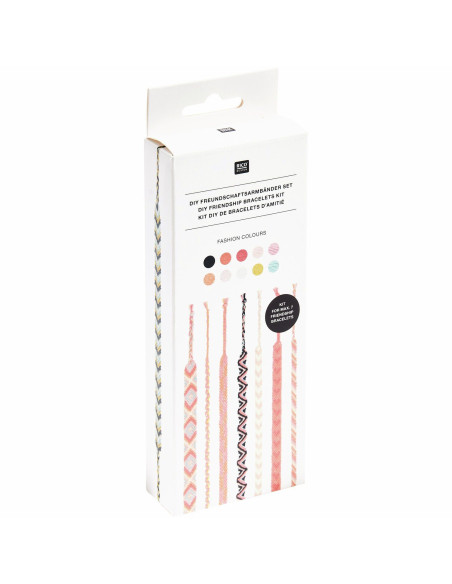 Kit de pulseras brasileñas - Colores de moda