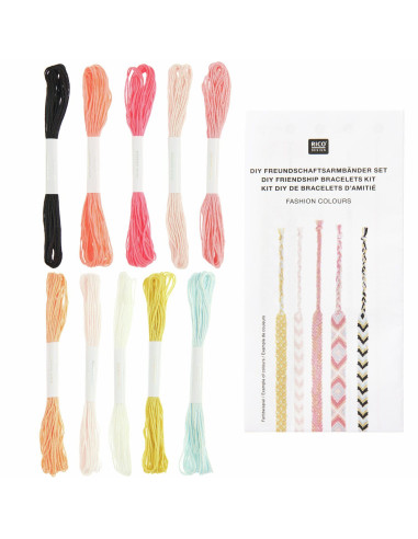 Kit bracelet brésilien - Fashion colours