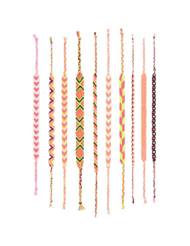 Kit bracelet brésilien - Néon colours