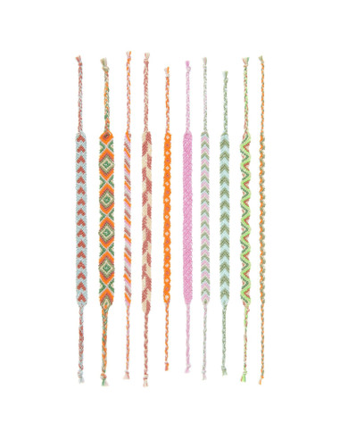 Kit bracelet brésilien - Néon mix colours