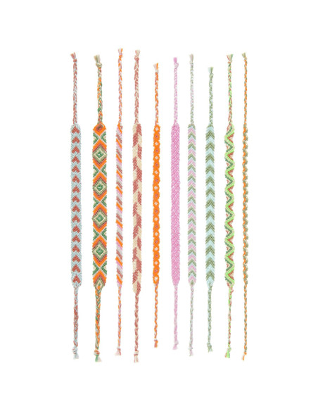 Kit bracelet brésilien - Néon mix colours