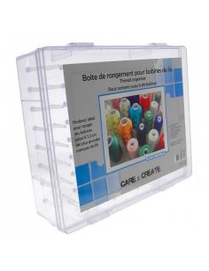 Caja de almacenamiento XL para 80 bobinas de hilo