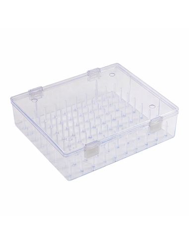 Caja de almacenamiento XL para 80 bobinas de hilo