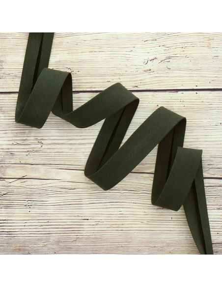Bies de algodón orgánico - Verde militar