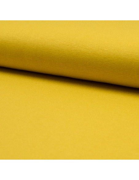 Tejido de punto de viscosa - Amarillo Ocre