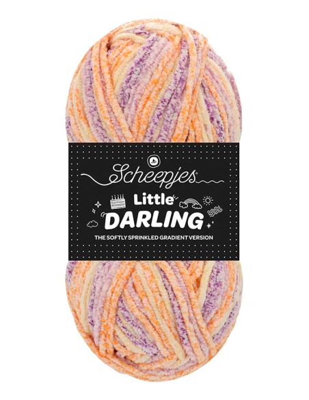 Hilo chenille Scheepjes Little Darling Sprinkled Gradient