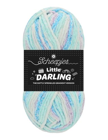 Hilo chenille Scheepjes Little Darling Sprinkled Gradient