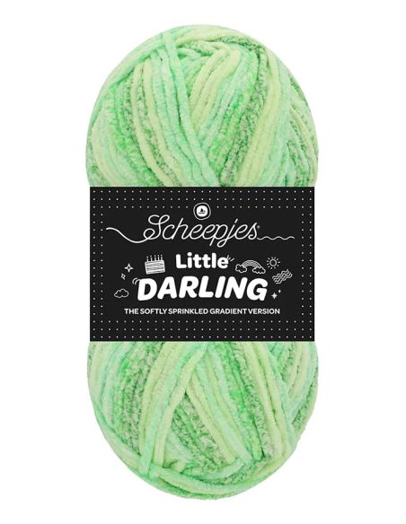 Hilo chenille Scheepjes Little Darling Sprinkled Gradient