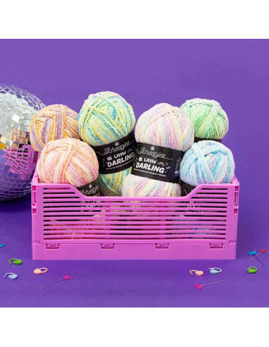 Bolsa de 4 ovillos Scheepjes Little Darling Sprinkled - Puddle Play