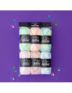 Bolsa de 6 ovillos Scheepjes Little Darling Sprinkled - Sugar Rush 2