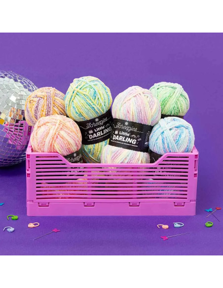 Bolsa de 4 ovillos Scheepjes Little Darling Sprinkled - Puddle Play