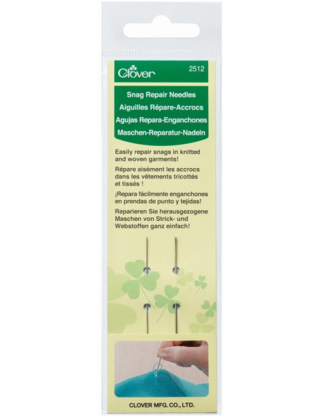 Agujas reparadoras de enganches Clover