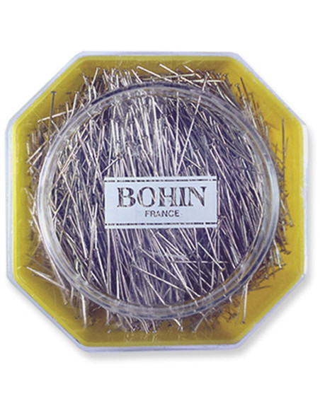 Caja de 50 grs de alfileres superfinos Bohin