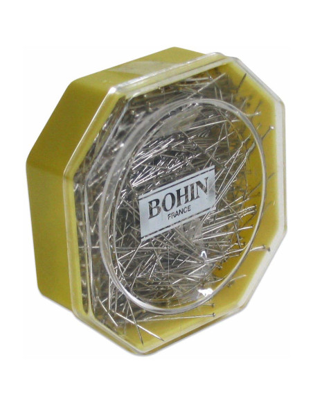 Caja de 50 grs de alfileres superfinos Bohin
