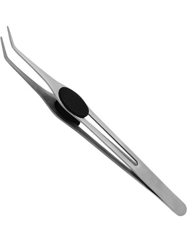 Copia de Pinza de precisión acodada de 11,5 cm