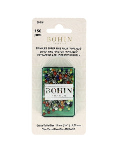Caja de 150 alfileres para aplicaciones Bohin