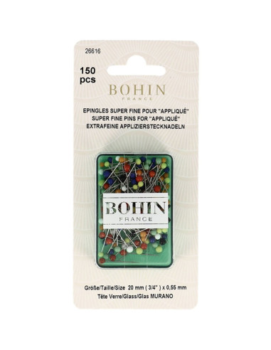 Caja de 150 alfileres para aplicaciones Bohin