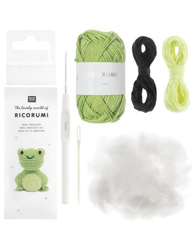 Mini kit de crochet Ricorumi - Rana