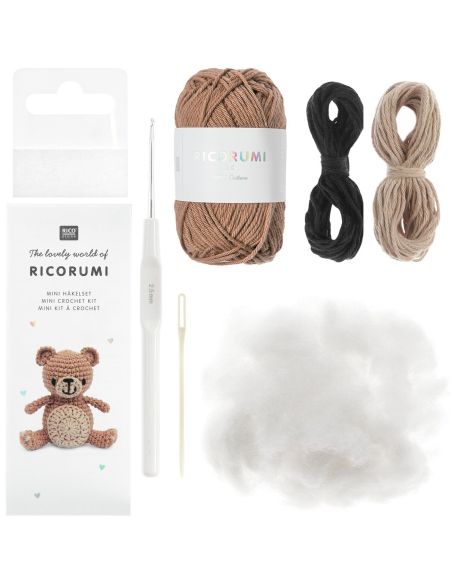 Mini kit de crochet Ricorumi - Osito