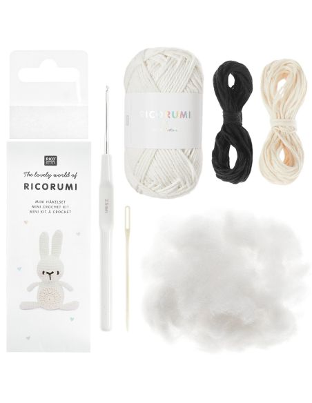 Mini kit de crochet Ricorumi - Conejo