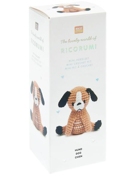 Mini kit de crochet Ricorumi - Perro