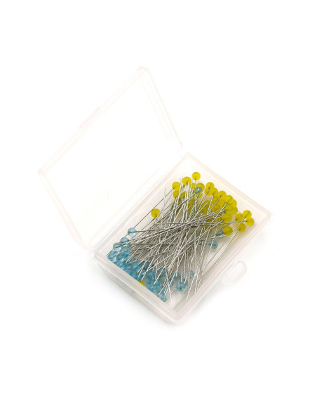 Caja de 100 alfileres ultra finos para patchwork Clover