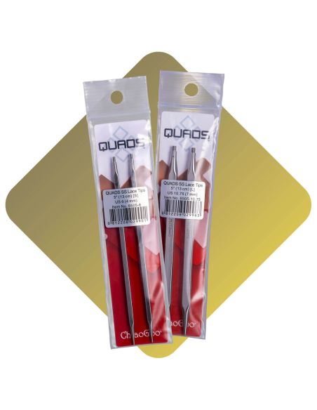 Puntas de agujas de metal Quads ChiaoGoo