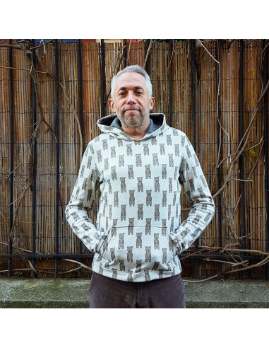 Patrón de sudadera para hombre El Casual - Los BG