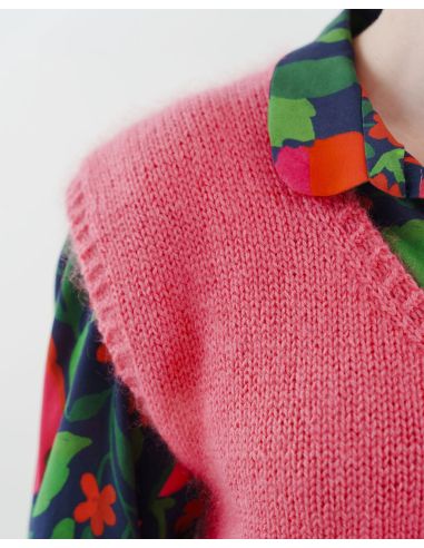 Patron de tricot - Slipover Gaby - Lise Tailor