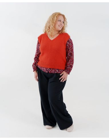 Patron de tricot - Slipover Gaby - Lise Tailor