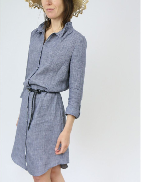 Patrón de camisa o vestido Azur - Atelier Scämmit