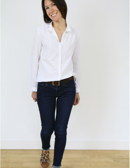 Patrón de camisa o vestido Azur - Atelier Scämmit