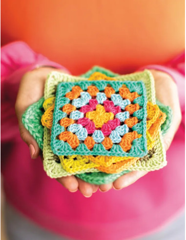 Livre la bible des grannies au crochet