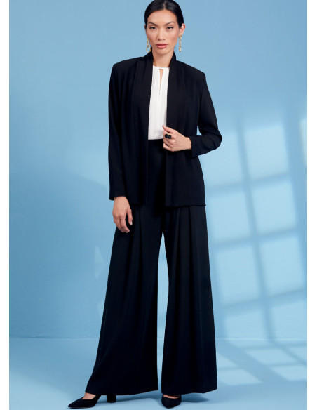 Patrón de chaqueta, blusa y pantalón - Vogue 1620