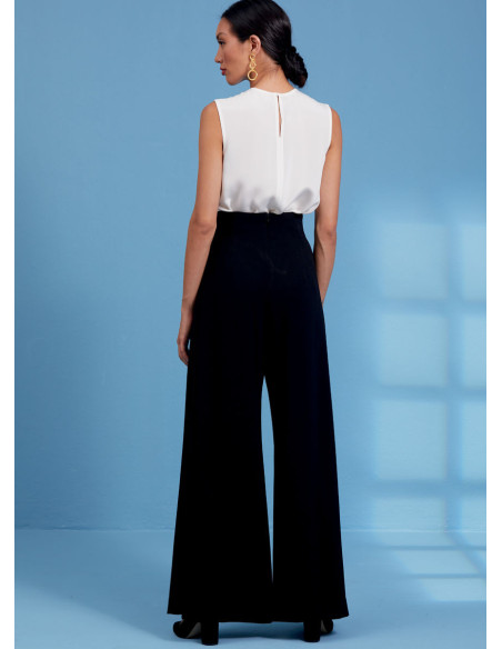 Patrón de chaqueta, blusa y pantalón - Vogue 1620