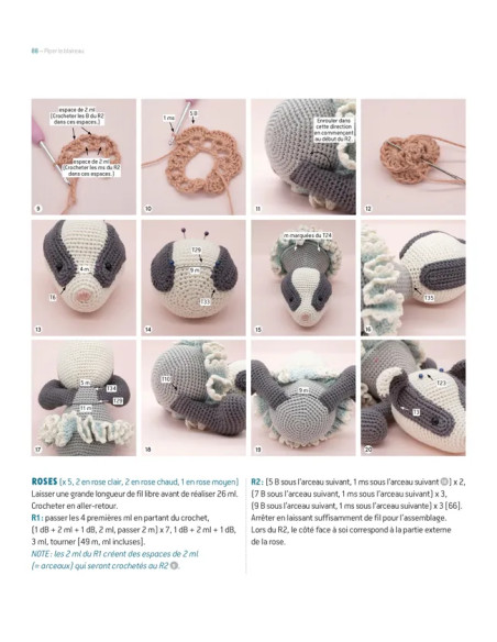 Livre les amigurumis de la forêt enchantée
