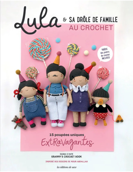 Livre Lula & sa drôle de famille au crochet