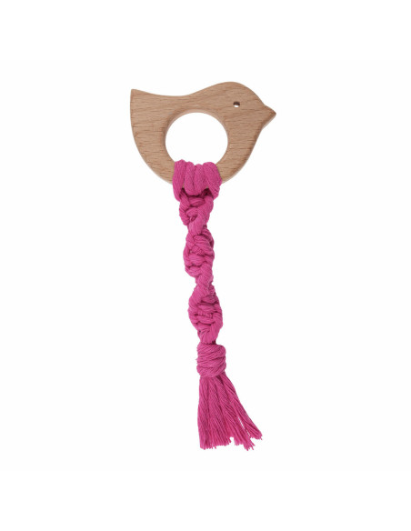 Anillo de dentición de madera - Pájaro