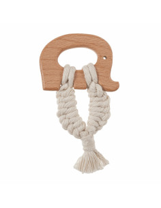 Anillo de dentición de madera - Elefante 2