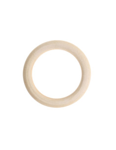 Anillos de madera para sonajeros y móviles de 68 mm 2