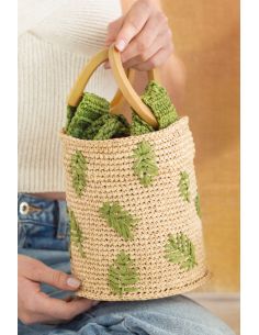 Anses en bois demi cercle pour sac à main - Teck 2
