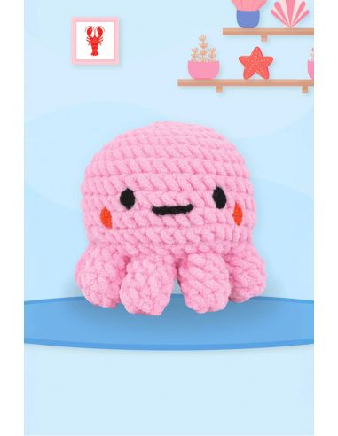 Kit amigurumi - Ollie la pieuvre
