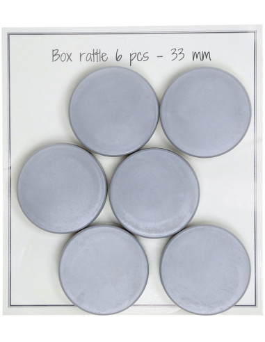 Cajas sonajero 33 mm